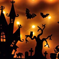 Halloween beleuchtet 1