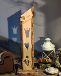 ♥-lich Willkommen Stele