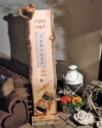 ♥-lich Willkommen Stele